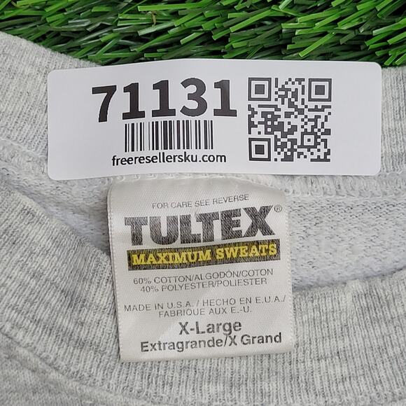 Vintage 90s WIU Leathernecks Sweatshirt XL 23x26 USA - Picture 7 of 13